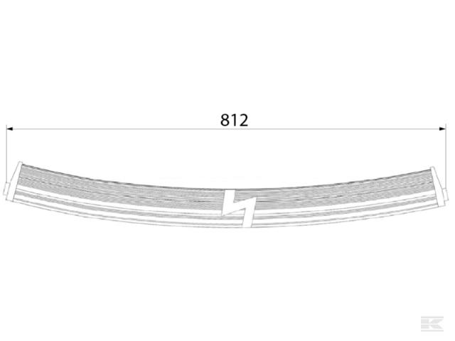 Kramp LED lygtebar 180W 60 LED buet