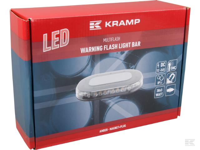 Kramp LED Flash Bar m/ magnet 26 Programmer