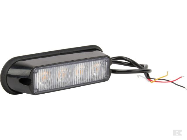 LED Blitz blink GUL 12-24V