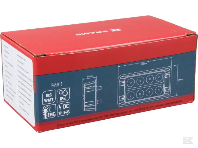Kramp LED Advarsels Blink 14 Programmer