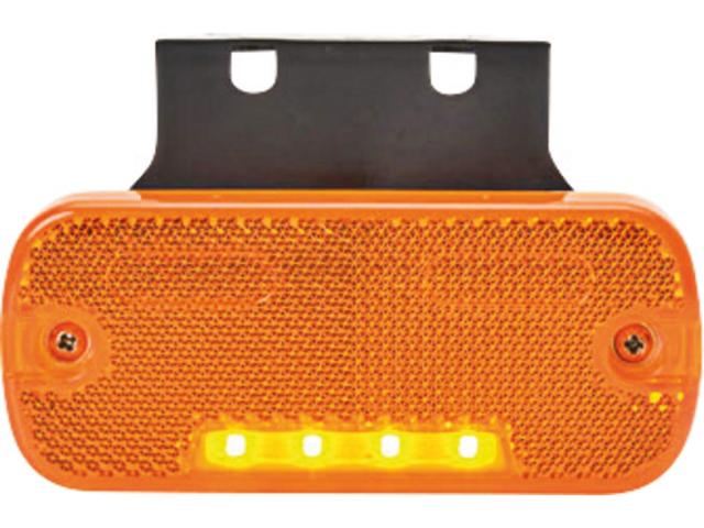 LED Sidemarkeringslygte ORANGE 12/24V