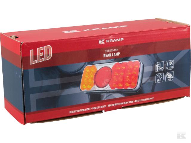 Kramp Baglygte Universal 5-pin