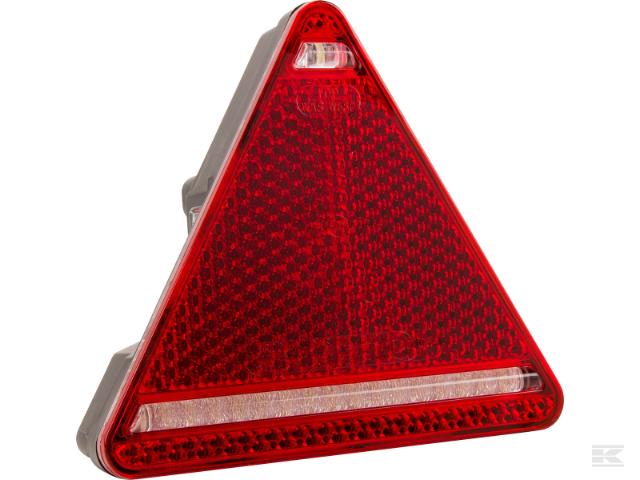 Kramp Baglygte LED med trekantrefleks 5-pin