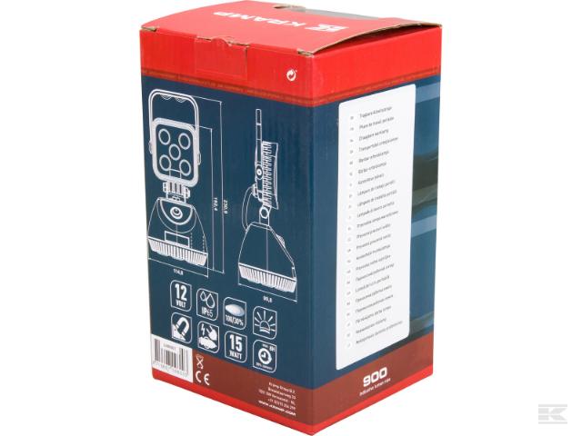 Kramp LED mobil akku-arbejdslampe med magnet