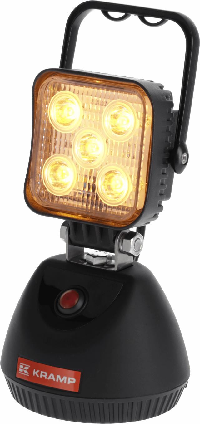 Kramp LED mobil akku-arbejdslampe med magnet