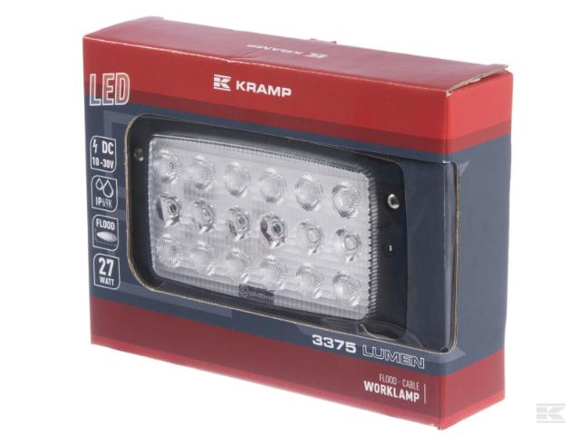 Kramp Work lamp 27W 3375 Lumen Flood