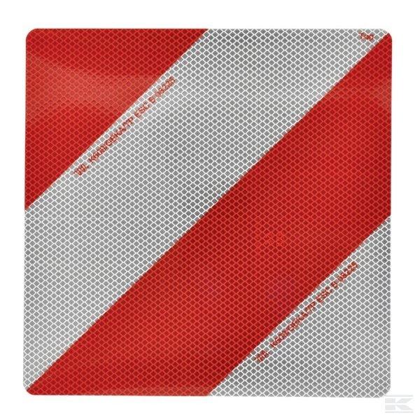 Advarsels Refleks Venstre 282x282 mm