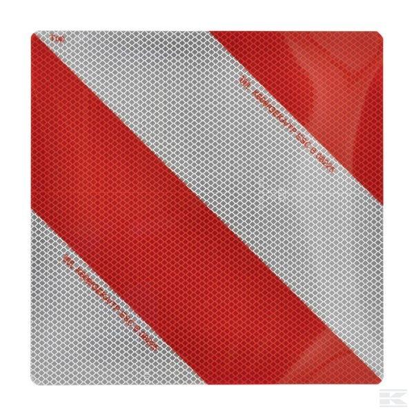 Advarsels Refleks Højre 282x282 mm