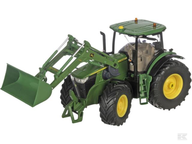 Siku 6792 John Deere 7310R med frontlæsser og bluetooth-appstyring