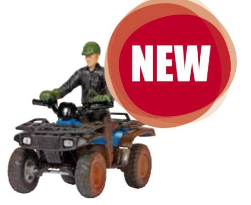 Siku 73054 ATV med Fører