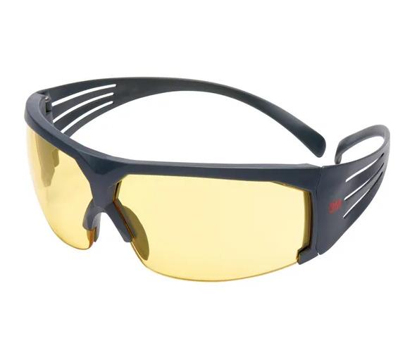 3M SecureFit Sikkerhedbrille Grå/Gul