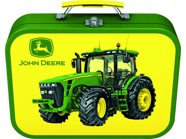Puslespil i Metalæske John Deere, 2 x 60 / 2 x 100 Brikker