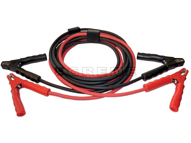 Startkabel 35 mm2 4,5m med spændingsbeskytter