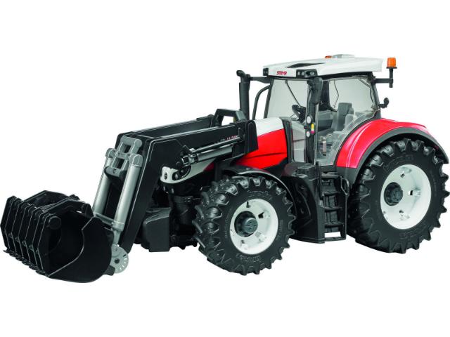 Bruder 03181 Steyr 6300 Terrus CVT med Frontlæsser