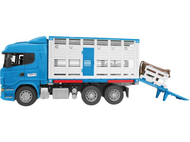 Bruder 03549 dyretransport inkl. ko Scania R-serie