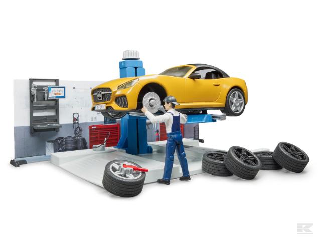 Bruder 62110 legetøjs autoværksted