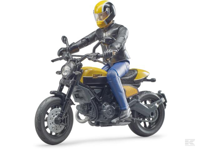 Bruder 63053 Ducati Motorcykel med Fører