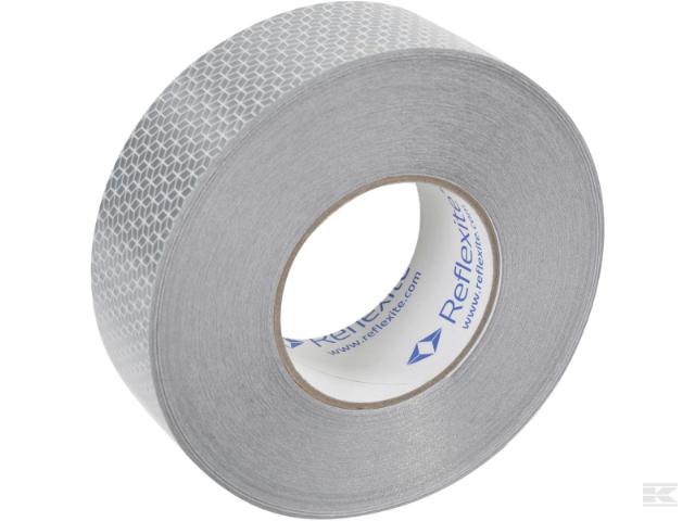 Reflekstape 50 mm hvid 50 m