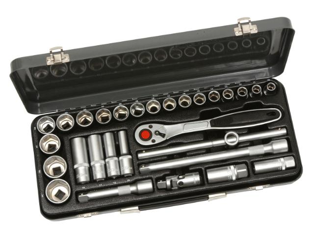Kramp Topnøglesæt 1/2' med 29 dele 