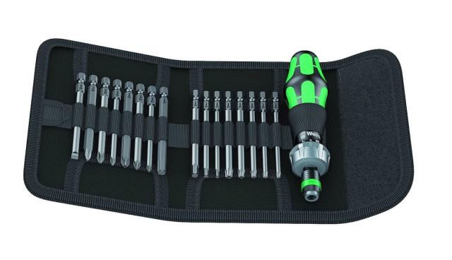 Wera Kompakt 60 RA Skraldeskruetrækkersæt 17 Dele