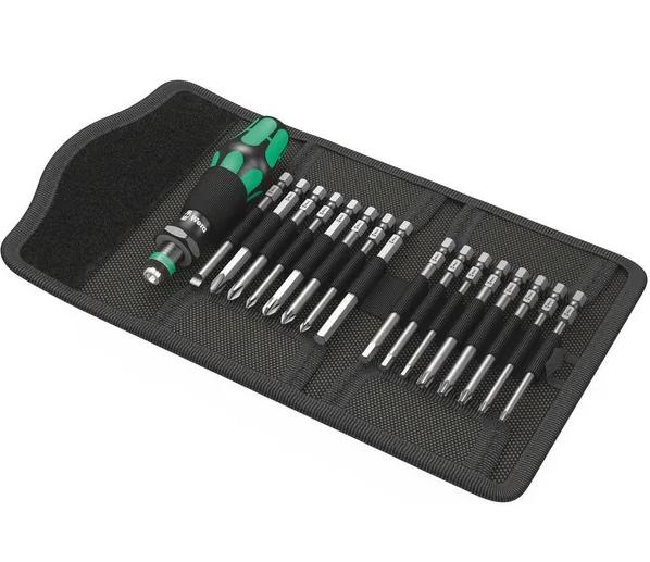 Wera Kompakt 60 Skruetrækkersæt 17 Dele