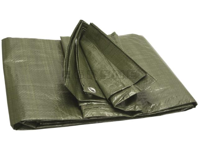 Presenning letvægts 3,0 x 5,0 mtr Grøn