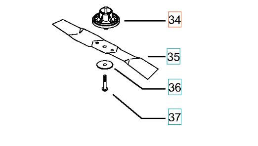 Husqvarna knivholder