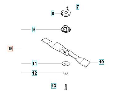 Husqvarna knivholder