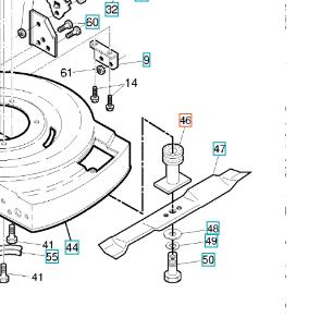 Husqvarna knivholder