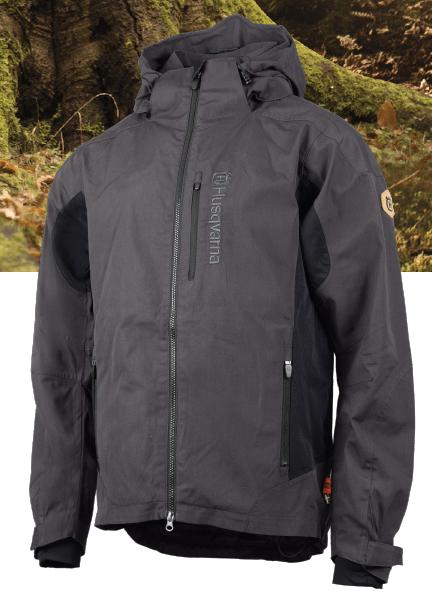 Husqvarna Xplorer Shelljakke Herre Sort/Grå