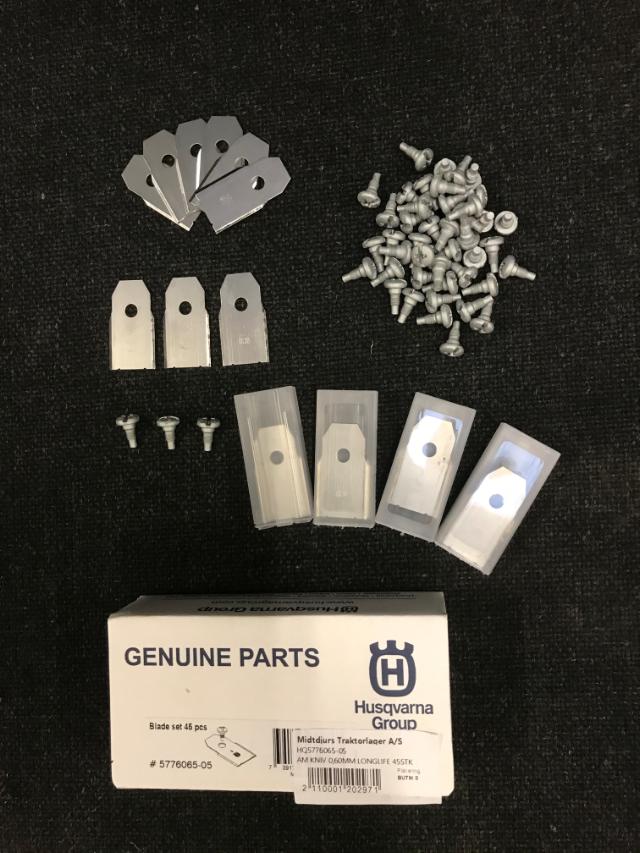 Knivsæt Automower, 45 stk. 