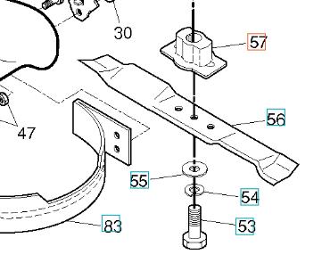 Husqvarna knivholder