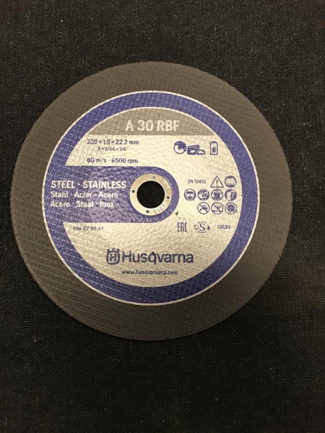 Husqvarna A 30 RBF skæreskive 230mm