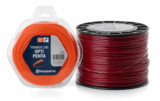 Husqvarna Opti Penta Trimmersnøre 2,7 mm. 240 m.