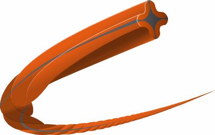 Husqvarna Whisper Twist Trimmersnøre 3,0 mm. 9 m.