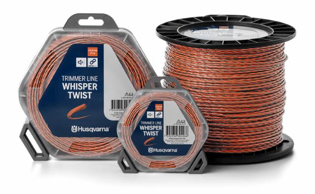 Husqvarna Whisper Twist Trimmersnøre 3,0 mm. 9 m.