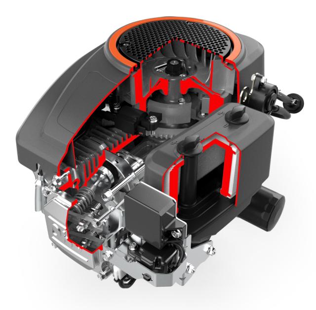 Husqvarna HS 452 Motor