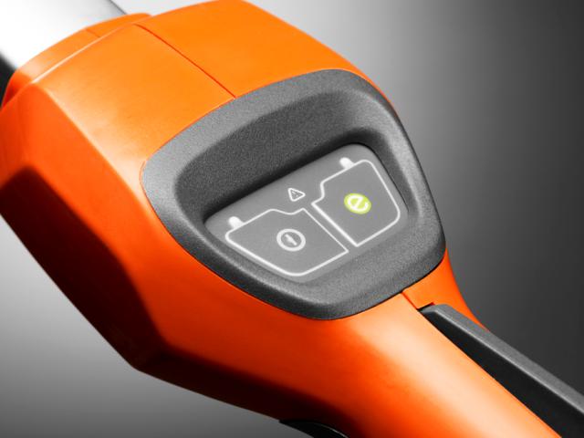 Husqvarna 115iL batterigræstrimmer m/batteri og lader, uden original emballage