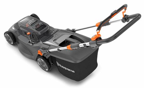 Husqvarna Aspire LC34-P4A u/ Batteri og Lader med BioClip® 