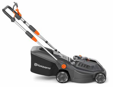 Husqvarna Aspire LC34-P4A m/ 18-B72 Batteri og Lader med BioClip® 