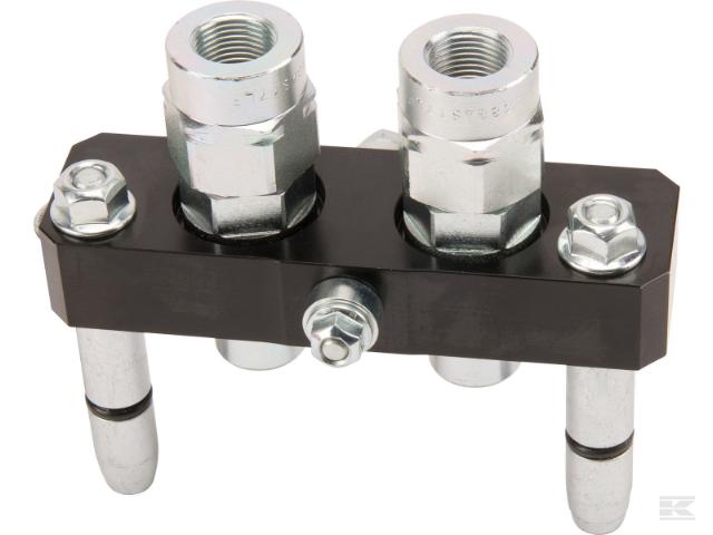 Faster Lynkobling Han PB06 Multifaster 2x3/8' Indv. 3/8' BSPP