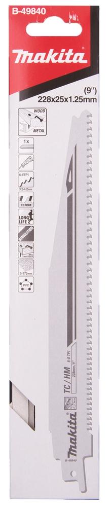 Makita B-49840 Bajonetsavsklinge nedrivning 228 mm