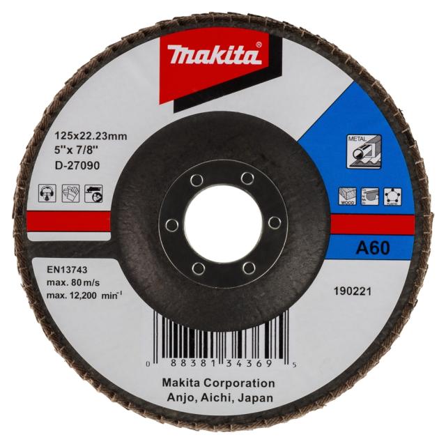 Makita Flapskive D-27090 125mm K60