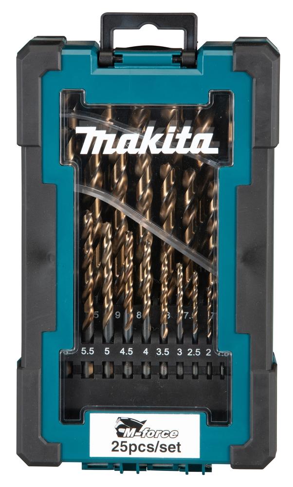 Makita Borsæt  M-FORCE Metal 25 dele