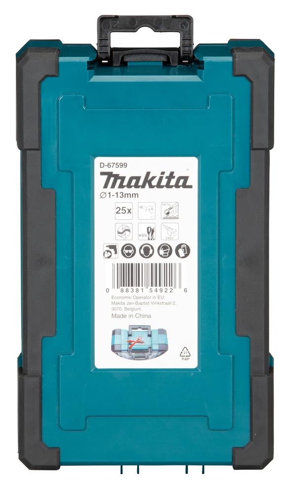 Makita Borsæt  M-FORCE Metal 25 dele