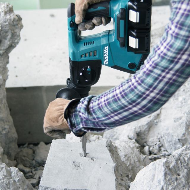 Makita DHR264Z Bore- og Mejselhammer u/ Batteri og Lader