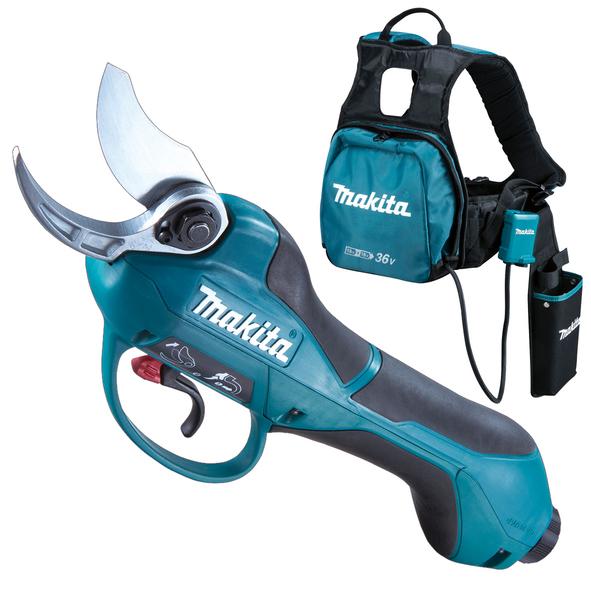 Makita DUP361RM2 akkugrensaks, med batterier og lader