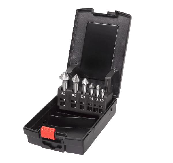 Milwaukee Forsænkersæt HSS kobolt, 6 stk.