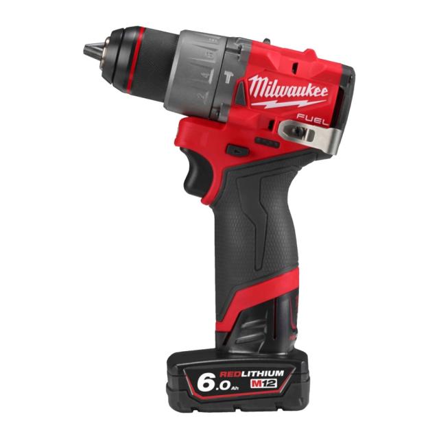 Milwaukee M12 FPD2-602X FUEL™ Kompakt Slagboremaskine m/Batterier og Lader