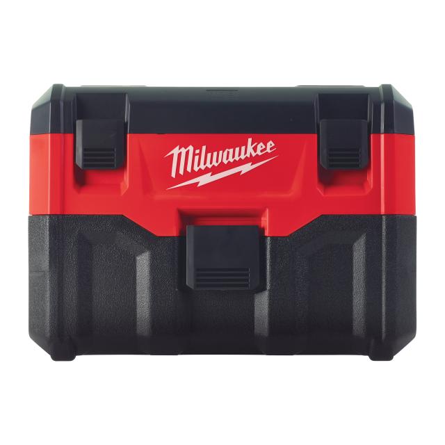Milwaukee M18 VC2 Kraftigfuld M18 Våd/tør-Støvsuger med maksimal luftstrøm på 1300 l/min og 80 mbar u/Batterier og 